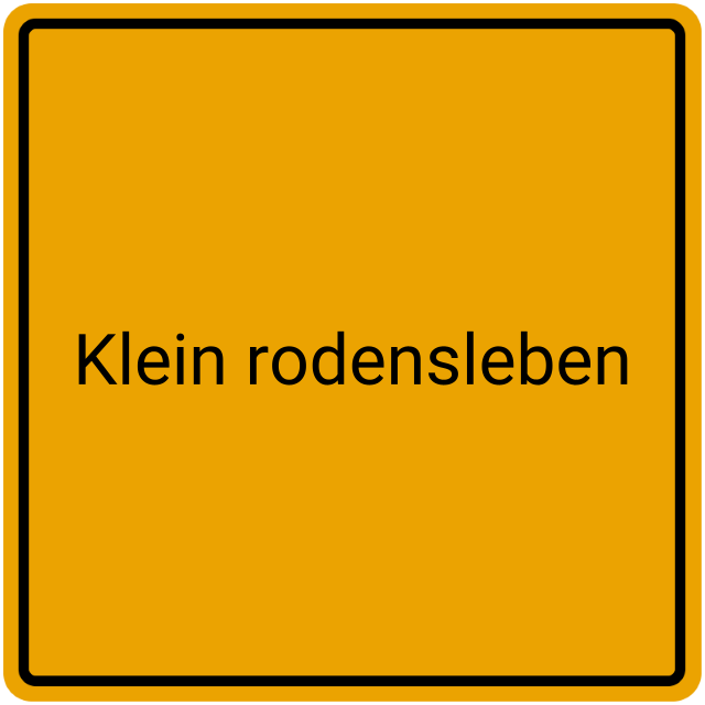 Meldebestätigung Klein Rodensleben
